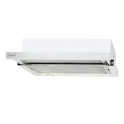 Cata TF-2003/60 LED WHITE GLASS teleszkópos páraelszívó - fehér üveg
