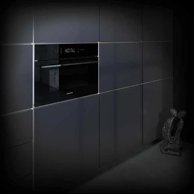 NODOR NorChef MO-4800 DB beépíthető kompakt multifunkciós sütő - fekete / szürke