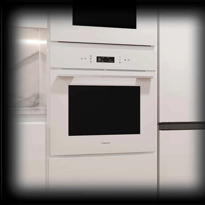 NODOR NorChef MO-6800 SW beépíthető multifunkciós sütő - fehér / szürke