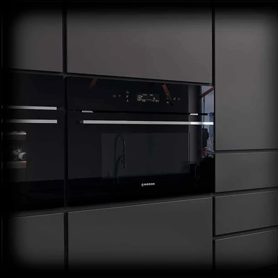 NODOR NorChef SO-4800 DB beépíthető multifunkciós gőzsütő - fekete / inox