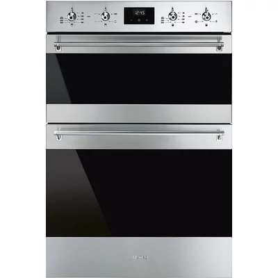 SMEG DOSF6300X beépíthető dupla hőlégkeveréses sütő