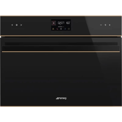 SMEG SO4602M1NR beépíthető kompakt kombinált sütő mikrohullámú sütő