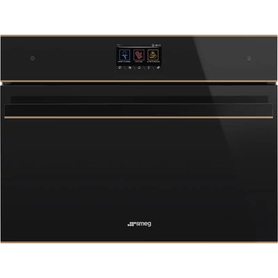 SMEG SO4604M2PNR beépíthető kompakt kombinált sütő mikrohullámú sütő