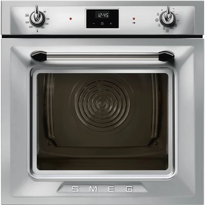 SMEG SOP6900TX beépíthető rusztikus pirolitikus hőlégkeveréses sütő