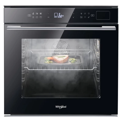 Whirlpool W7 OS4 4S2 H BL beépíthető gőz sütő