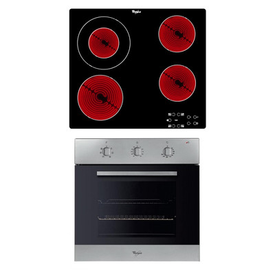 Whirlpool AKP 449/IX beépíthető sütő -  Whirlpool AKT 8130/NE beépíthető kerámia főzőlap szett