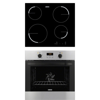 Zanussi ZOB25321XA sütő - Zanussi ZEV6240FBA kerámia főzőlap szett