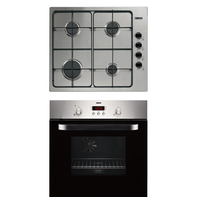 Zanussi ZOB442X sütő - Zanussi ZGG62414XA gáz főzőlap szett