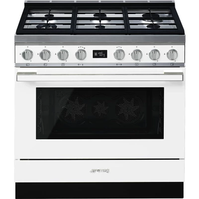 SMEG CPF9GPWH szabadonálló kombinált tűzhely - COOKER