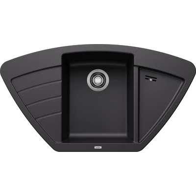 BLANCO ZIA 9E fekete exc.nélk.