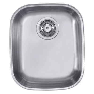 LIVINOX EX-005K Aláépíthető egymedencés mosogató 340x400mm, 3 1/2 fényezett