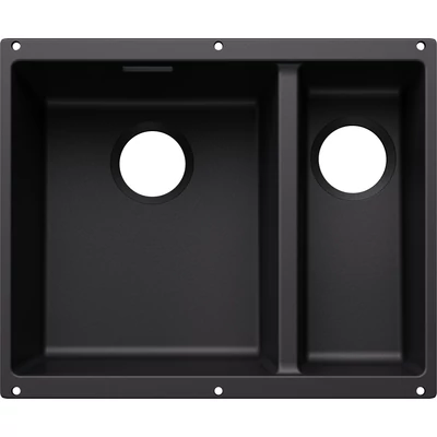 BLANCO SUBLINE 340/160-U balos fekete lefolyó nélk.