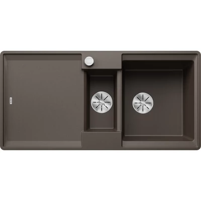 BLANCO ADIRA 6S-F kávé mosogatótálca, excenterrel, SZINTBE ÉPÍTÉS