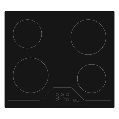EVIDO VETRO 60CB üvegkerámia főzőlap, 60 cm, fekete