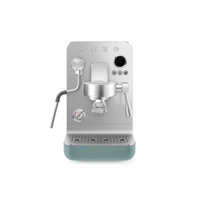 SMEG MINIPRO FÉLPROFESSZIONÁLIS KÁVÉFŐZŐ, Collezione design, matt smaragdzöld