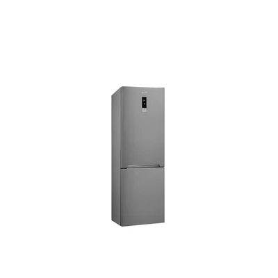 SMEG SZABADONÁLLÓ HŰTŐ ÉS FAGYASZTÓ, 60x186 cm, jobb oldali pántok, inox