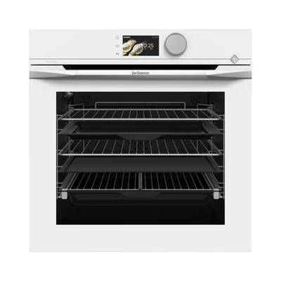 De Dietrich pirolitikus sütő, 73 l, 13 funkció, 150 auto recept, TFT, WiFi, eternal white