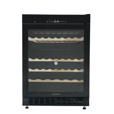 De Dietrich beépíthető borhűtő, 59,5x82 cm, 46 palack, fekete