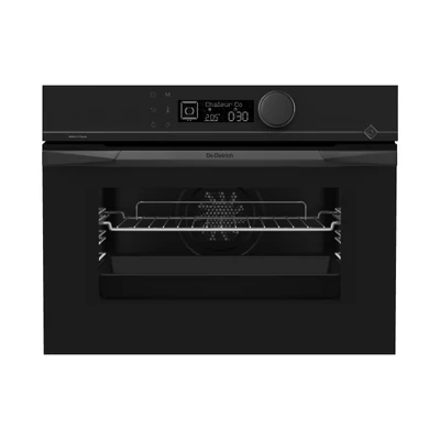 De Dietrich kompakt pirolitikus sütő, 40 l, 10 funkció, 46 auto recept, LCD, infinite black
