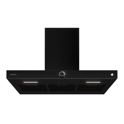 De Dietrich fali páraelszívó, 90 cm, forgókapcsoló, stellar steel