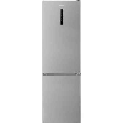 SMEG SZABADONÁLLÓ HŰTŐ ÉS FAGYASZTÓ, 60x200 cm, E energiaosztály, külső kijelző, inox