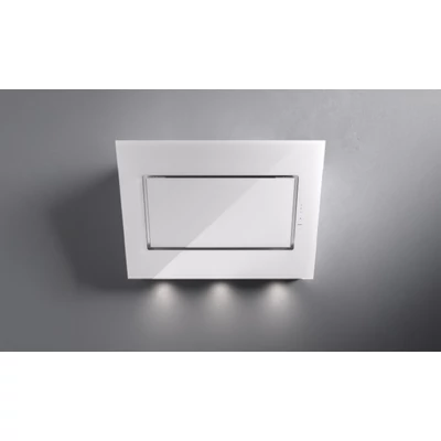 FALMEC QUASAR fali páraelszívó, 80 cm, fehér üveg