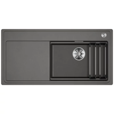 BLANCO ETAGON XL 6S-F vulkánszürke tart., exc. SZINTBE ÉPÍTÉS