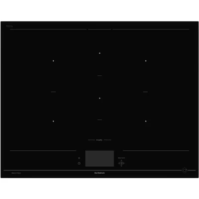 De Dietrich amplify indukciós főzőlap, 65 cm, 6 zóna, MultiFlex, TFT, AutoLink, gesztus vezérlés,  infinite black