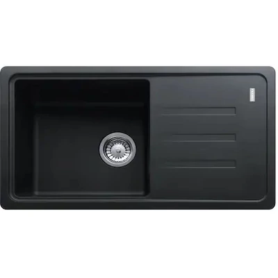 FRANKE MALTA BSG 611-78 S grafit Fragranit mosogató dugókiemelős szifonnal