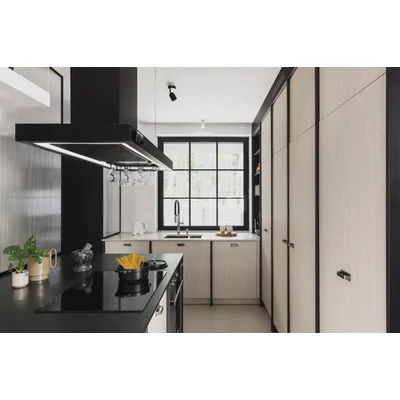 Ciarko Design MINIMAL 2 120 cm fekete sziget páraelszívó