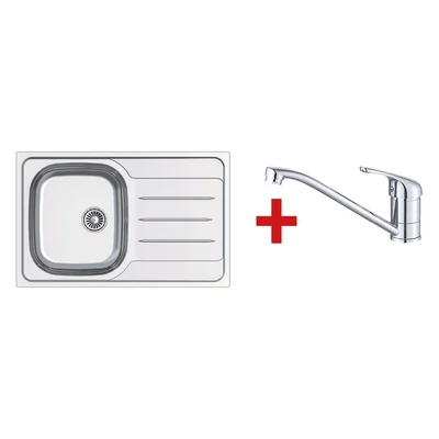 CATA CBB2 mosogatótálca (CDL) + csaptelep (CBB) szett