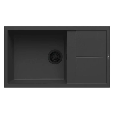 ELLECI - Mosogatótálca Unico 410 G40 Nero fekete kiegészítőkkel