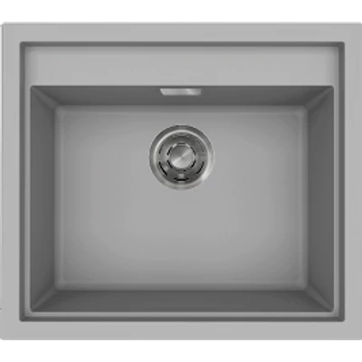 ELLECI - Mosogatótálca Sintesi 105 K97 Light Grey inox tartozékokkal - Kifutó termék!