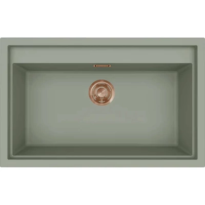 ELLECI - Mosogatótálca Sintesi 130 K82 Sage bronz tartozékokkal