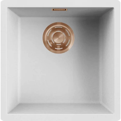 ELLECI - Mosogatótálca Zen-F 102 K96 White bronz tartozékokkal