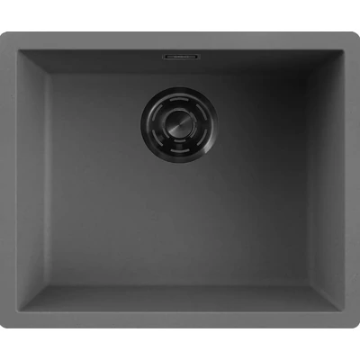 ELLECI - Mosogatótálca Zen-F 105 K99 Concrete fekete tartozékokkal