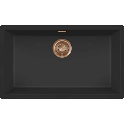 ELLECI - Mosogatótálca Zen 130 K86 Black bronz tartozékokkal