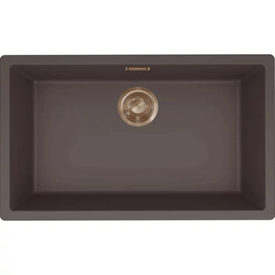 ELLECI - Mosogatótálca Zen 130 K87 Cocoa bronz tartozékokkal