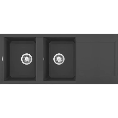 ELLECI - Mosogatótálca Easy 500 M70 Nero Metal - Kifutó termék!