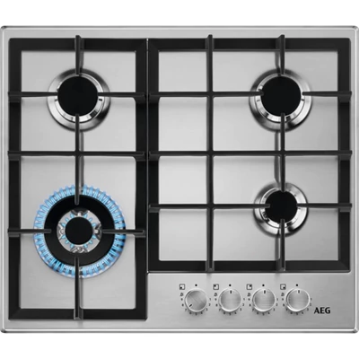 AEG HGB64420SM beépíthető gáz főzőlap