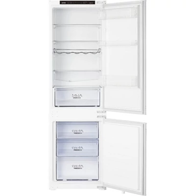 Gorenje NRKI4182P1 alulfagyasztós, beépíthető, Hűtő:183L, Fagyasztó:63L, No frost hűtőszekrény