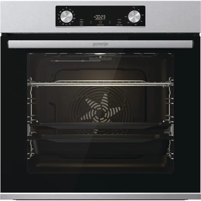 Gorenje BOS6737E13X inox, beépíthető, sütőtér: 77L, grill, hidrolitikus, sütő