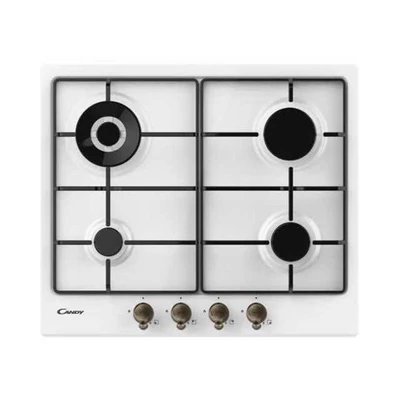 Candy CHW6BR4WGTWA fehér, beépíthető, gáz, főzőzóna: 3 +1 wok égőfej, beépíthető méret: 56cm, főzőlap