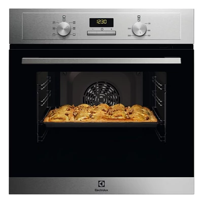 Electrolux EOH3C00BX inox, beépíthető, sütőtér: 65L, grill, légkeverés, katalitikus, sütő