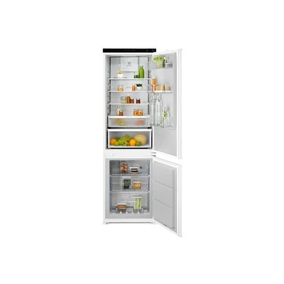 Electrolux ENT6MD18S3 fehér, alulfagyasztós, beépíthető, Hűtő:186L, Fagyasztó:62L, hűtőszekrény