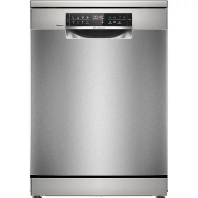 Bosch SMS8ECI02E inox, szabadonálló, programok száma:8, 14 terítékes mosogatógép