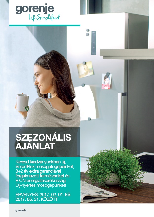 Gorenje konyhagép katalógus 2017